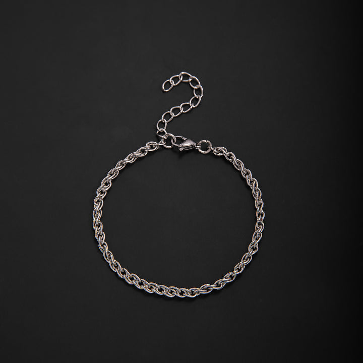 Interlaced Metal Link Bracelet Kalsten