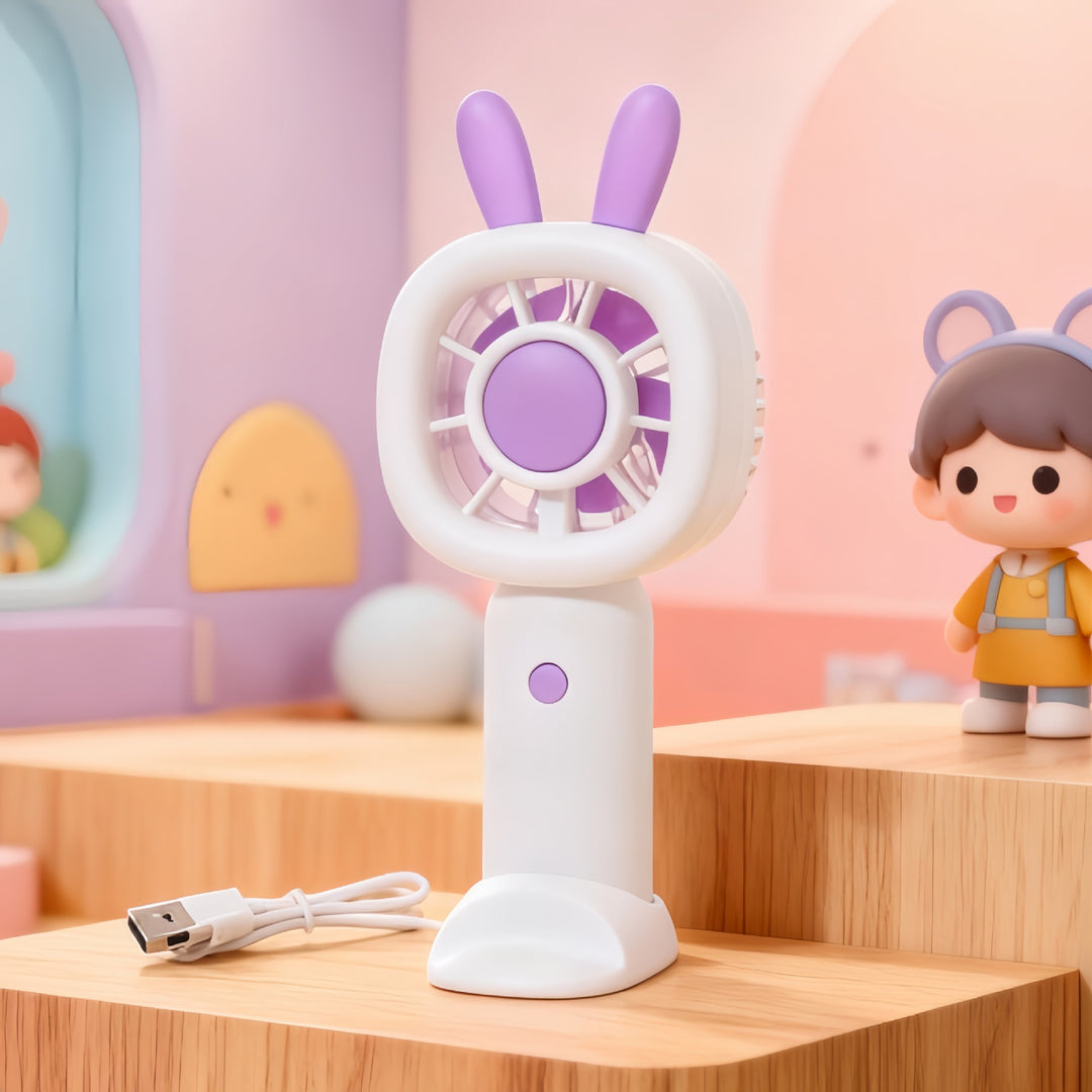 Women's portable creative fan with USB connection Kalsten