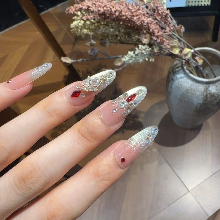 Luxury Decorative Press-On Nails Kalsten