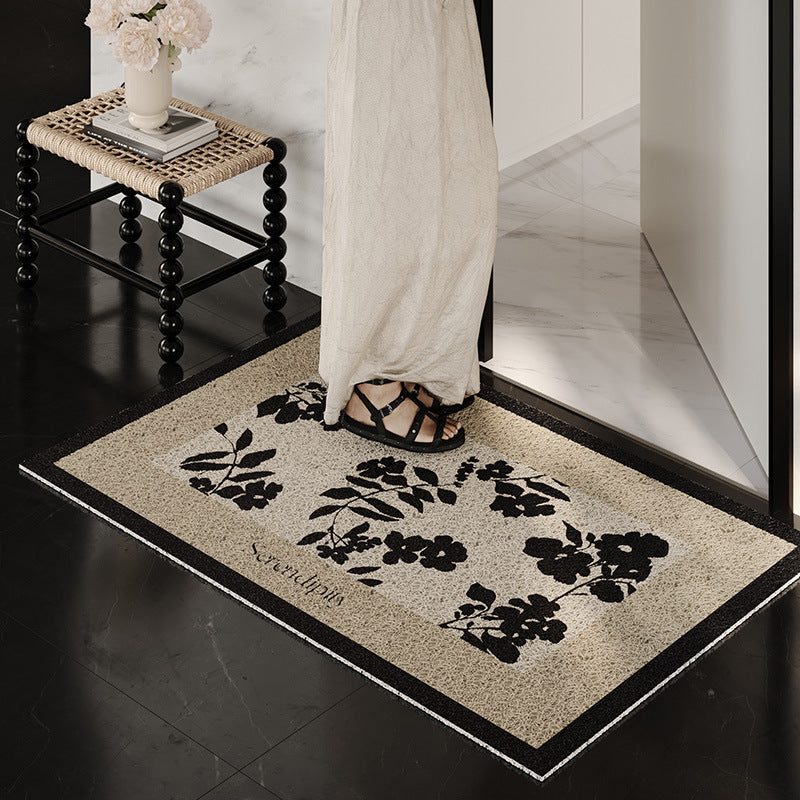 Decorative Floral Bath Mat
