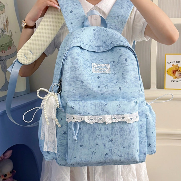 Fun Star-Embellished Backpack Kalsten