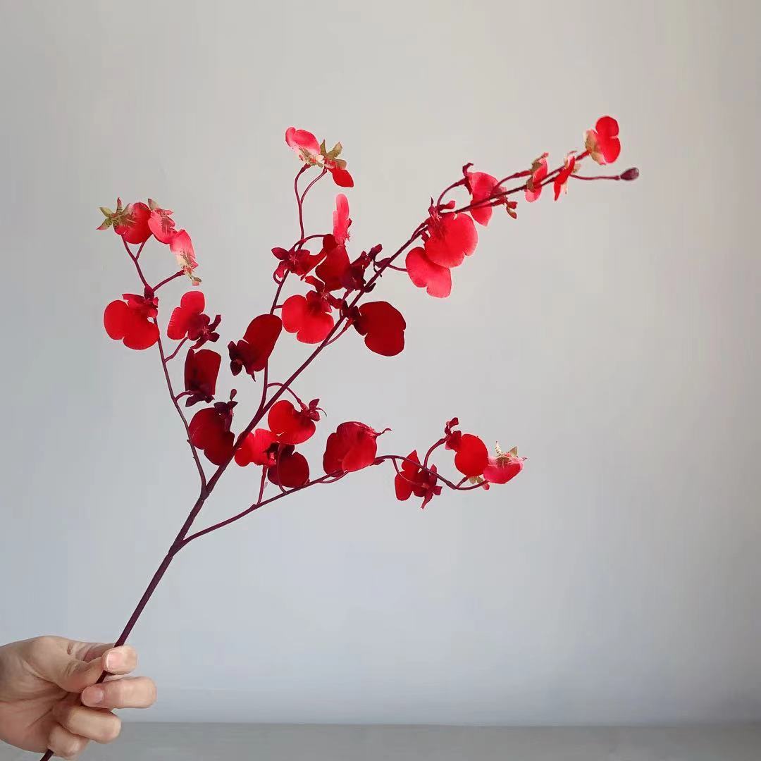 Lifelike Orchid Flower Stem