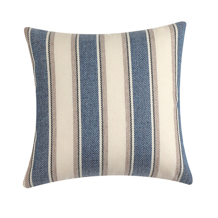 Textured Herringbone Pattern Pillow