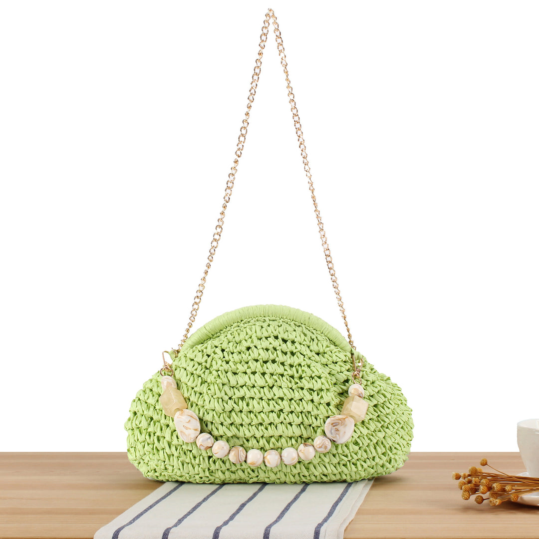 Shoulder bag with elegant pearl decoration Kalsten