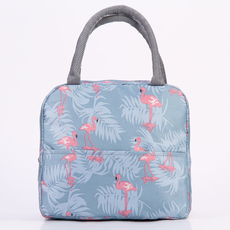 Insulated Flamingo-Themed Lunch Bag Kalsten