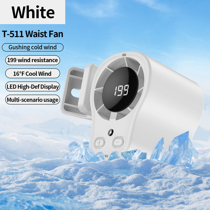 Unisex Waist-Mounted Cooling Fan Kalsten