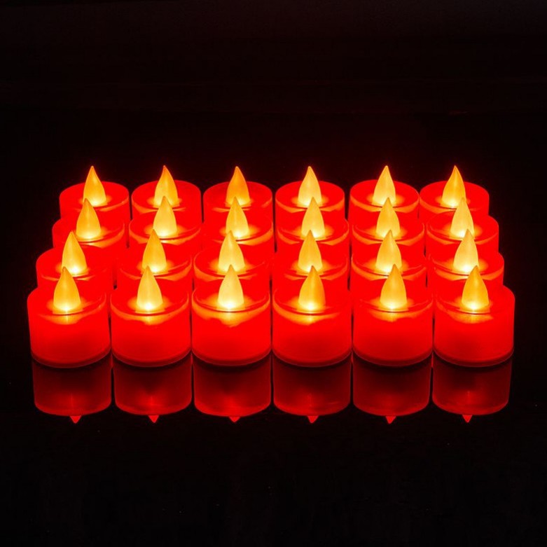 LED Flame Effect Tea Light Candles Kalsten