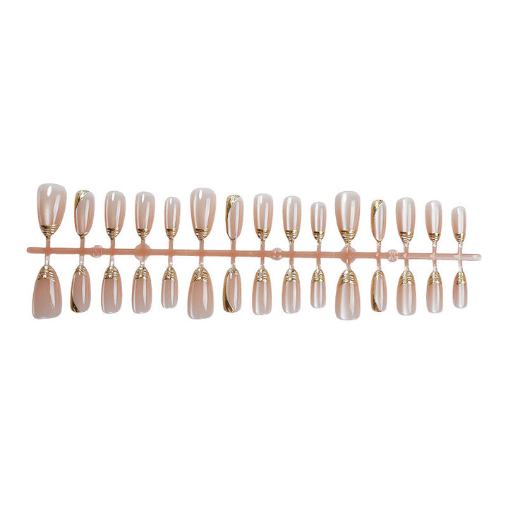 Stylish Decorative Press-On Nail Set Kalsten