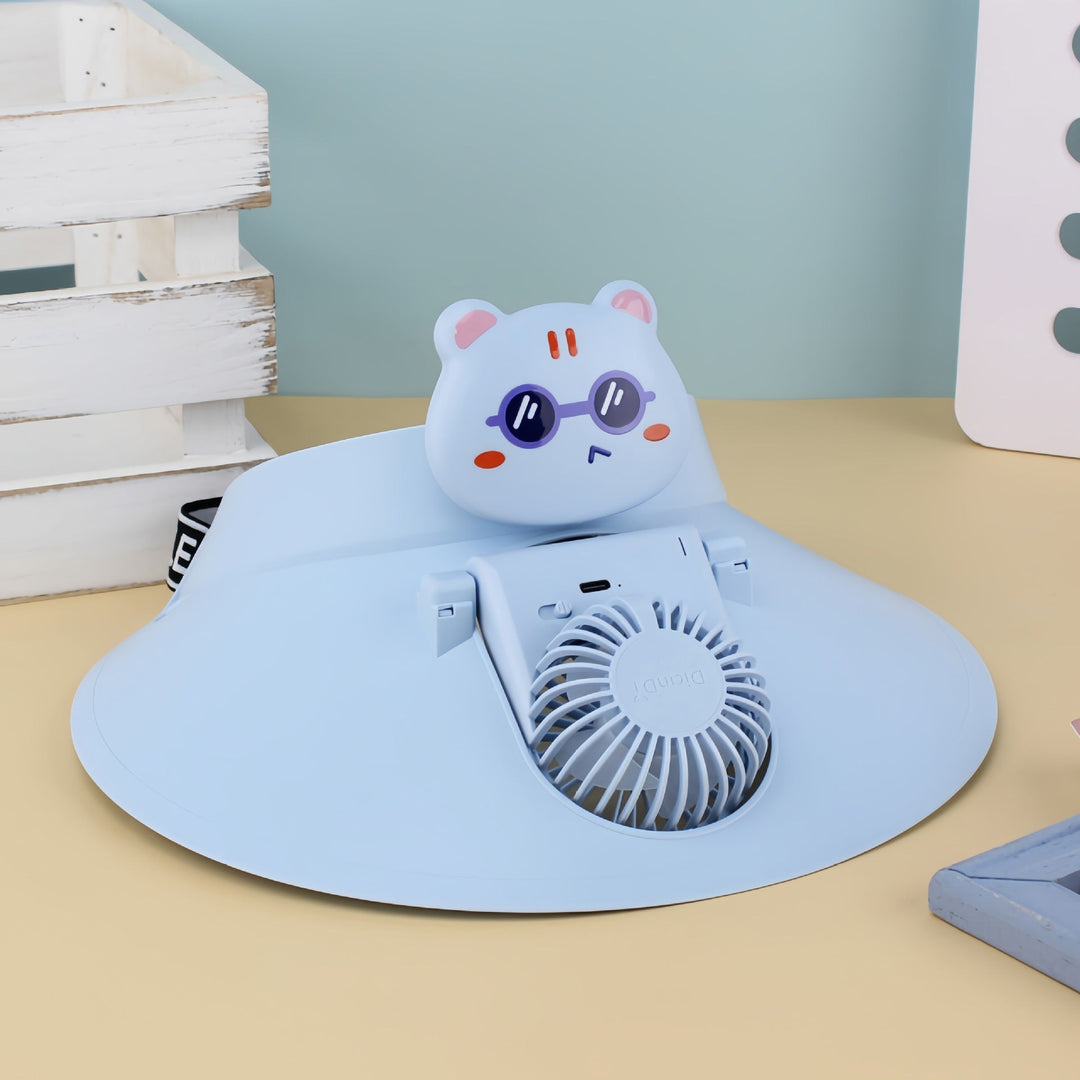 Ladies Comfortable Table Fan with Playful Design Kalsten
