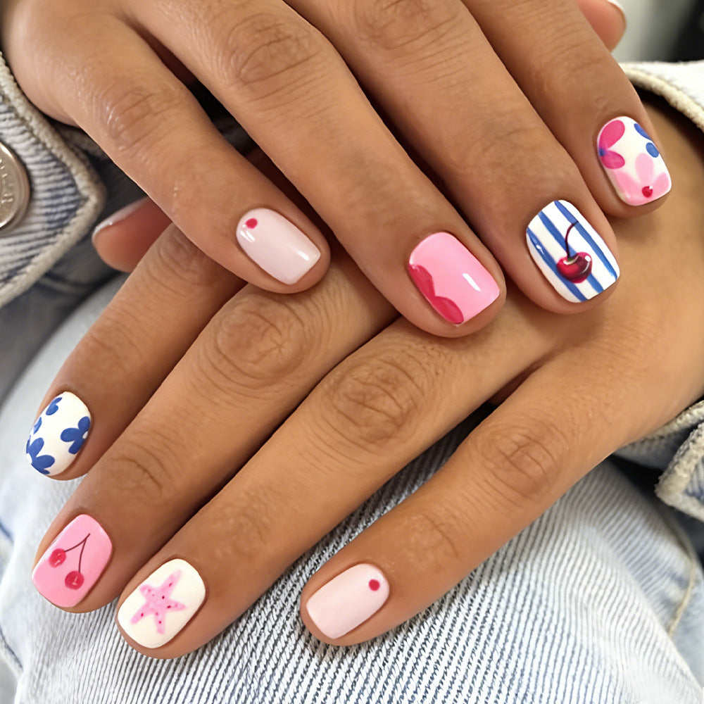 Creative Cherry Blossom Nail Art Kalsten