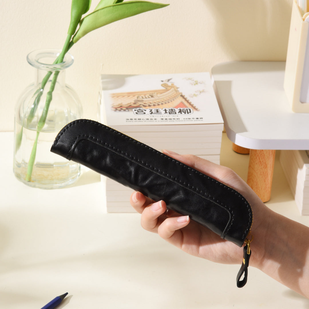Premium Leather Pencil Case