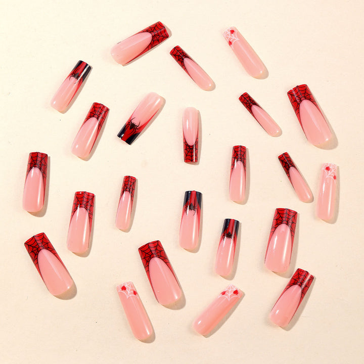 Spider-Man Inspired 3D Nail Art Extensions Kalsten