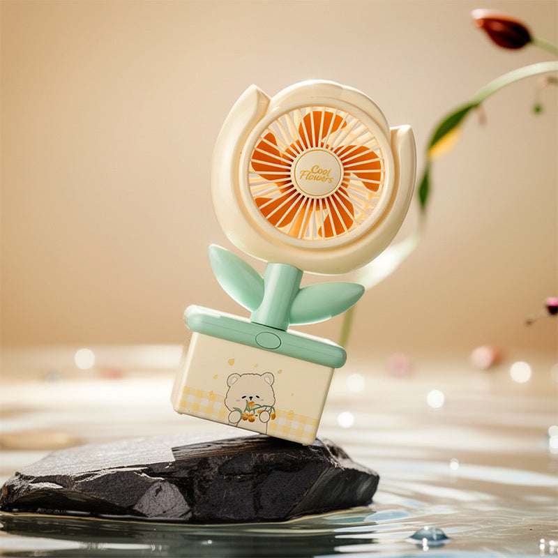 Ladies decorative mini table fan Kalsten
