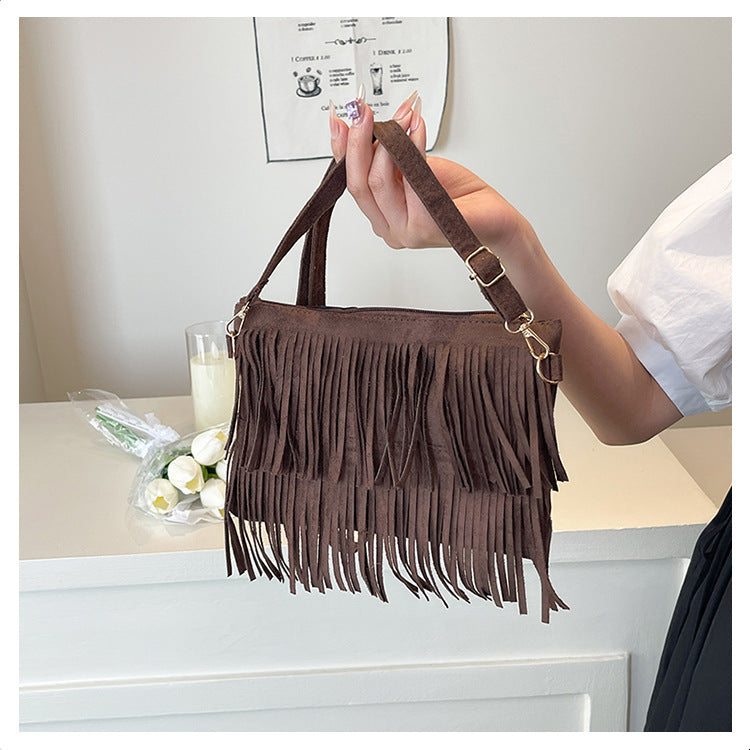 WoStylish Fringe Crossbody Bag Kalsten