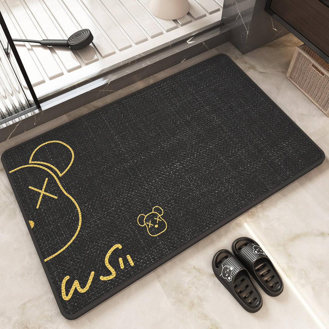 Cartoon-Themed Anti-Fatigue Kitchen Mat Kalsten
