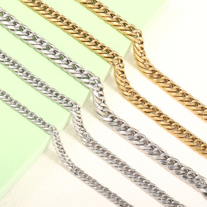 Bold Interwoven Chain Bracelet Kalsten