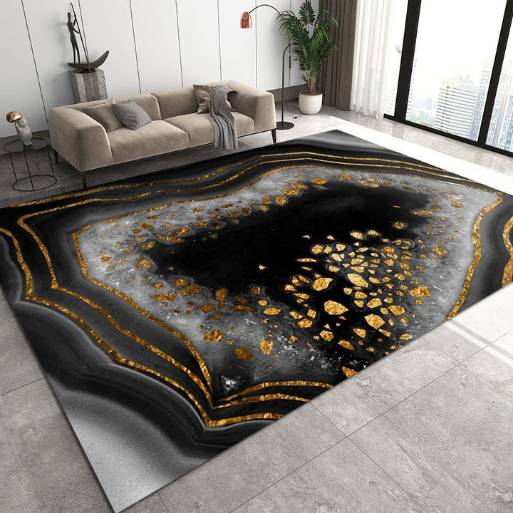 Textured Abstract Area Rug