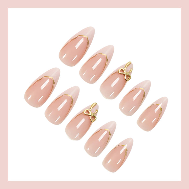 Acrylic nail set with luxurious tips and glamorous accents Kalsten