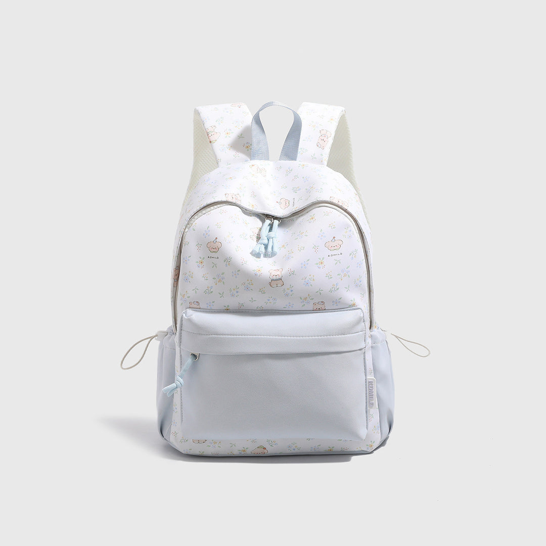 Playful Character Print Backpack Kalsten
