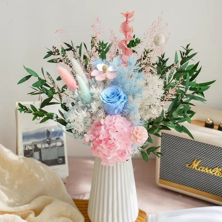 Vibrant Dried Flower Bouquet