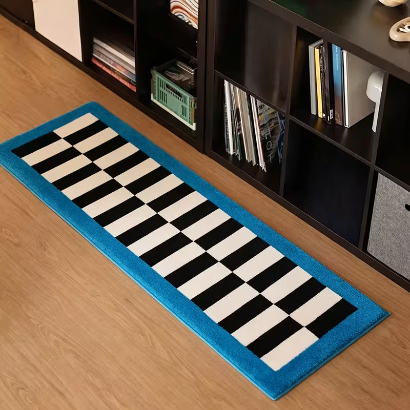 Playful Tiger-Themed Runner Rug