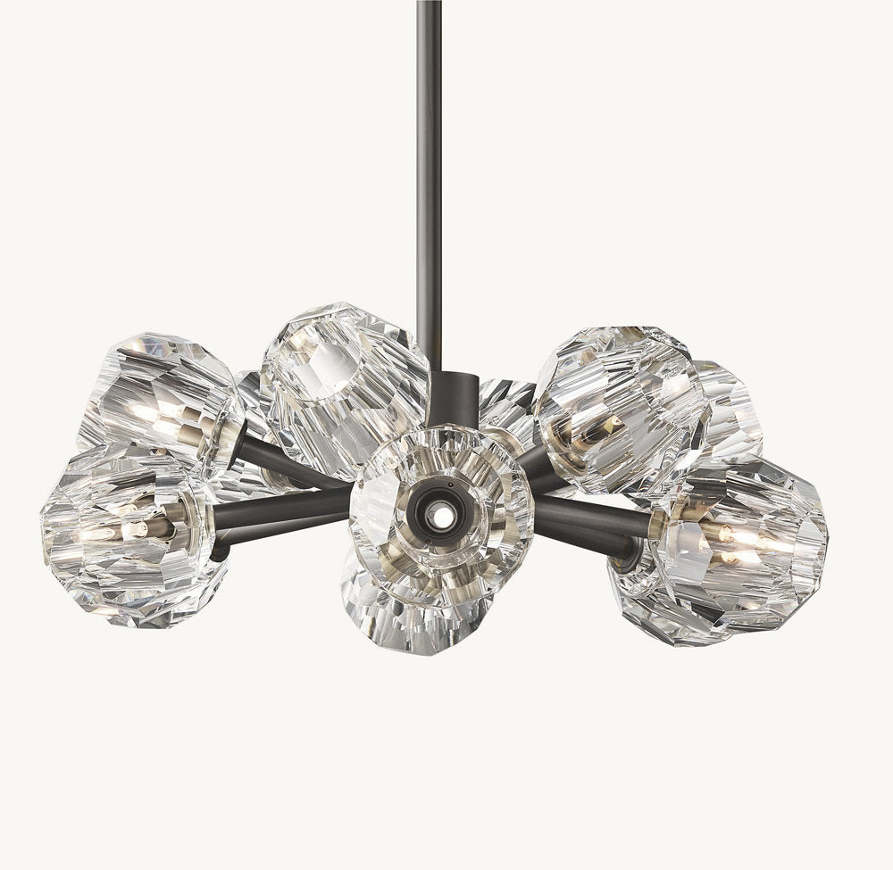 Modern Floral Chandelier