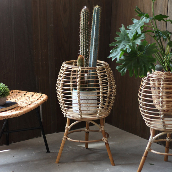 Handmade Rattan Stool Kalsten