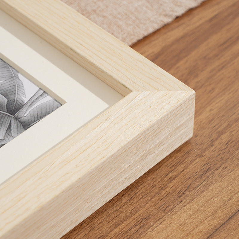 Natural Wood Decorative Picture Frame for Home