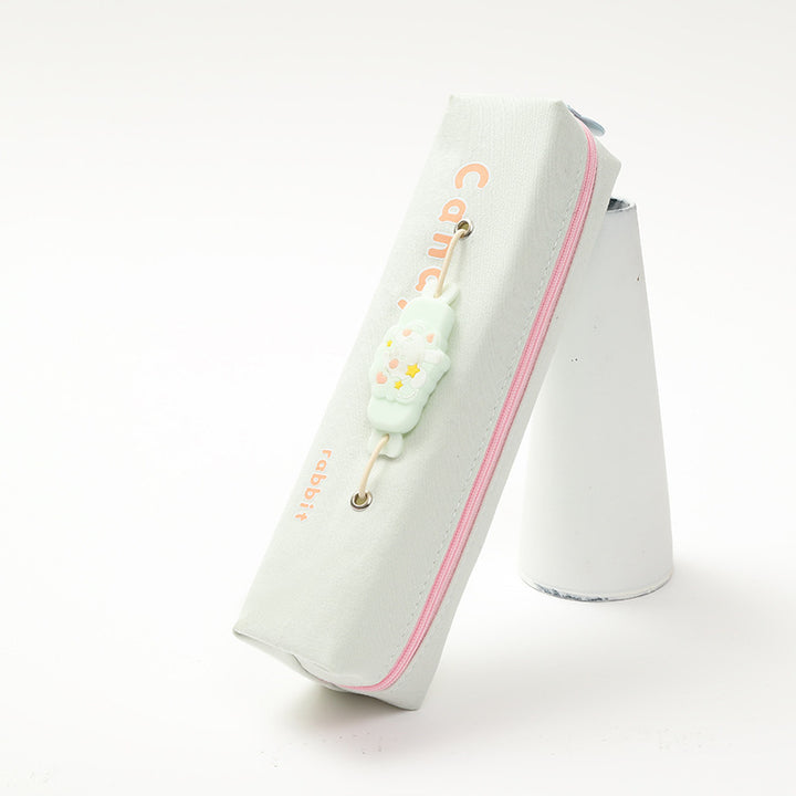 Cute Rabbit Print Pencil Case