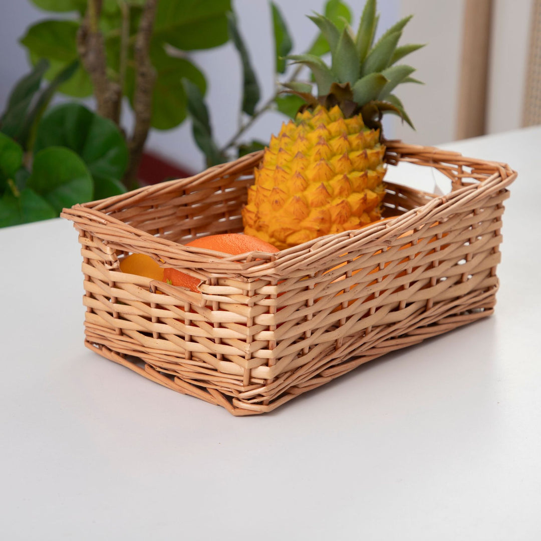 Woven Rectangular Storage Basket Kalsten