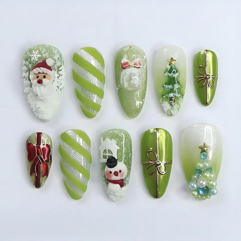 festive artificial nails Kalsten