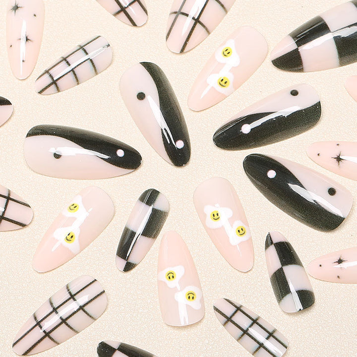Unique Artistic Press-On Nail Set