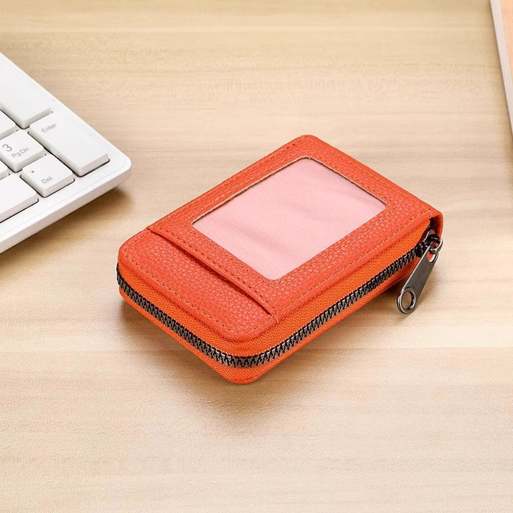 Compact Zippered Card Holder Kalsten