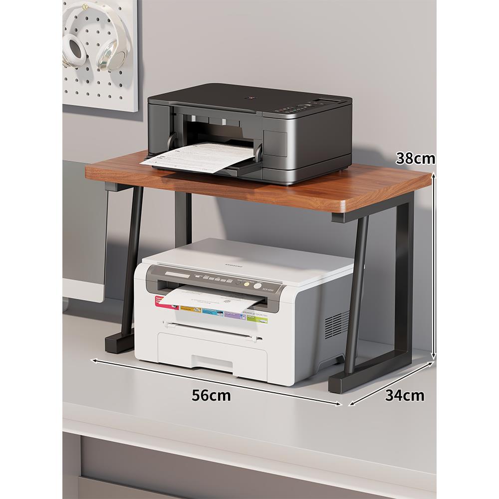 Two-Tier Compact Countertop Appliance Stand Elevated Shelf for Microwave and Small Kitchen Appliances