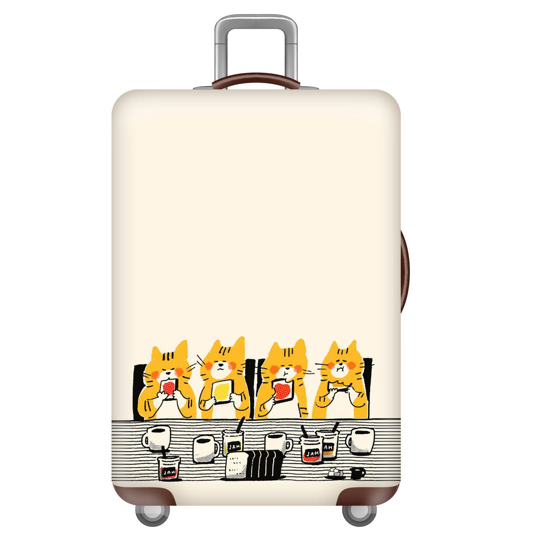 Women’s Hardshell Luggage with Creative Cartoon Design Kalsten
