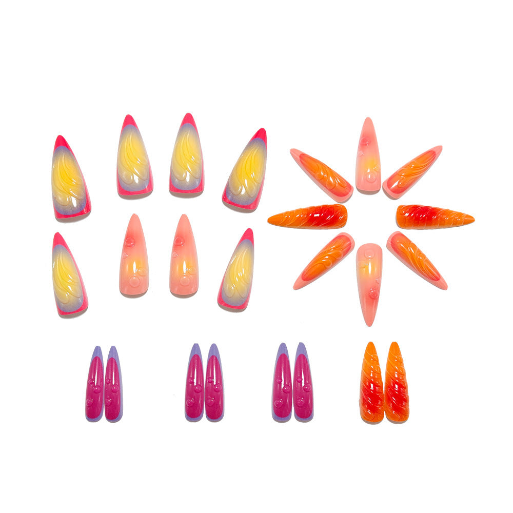 Creative Nail Tips with 3D Optics Kalsten
