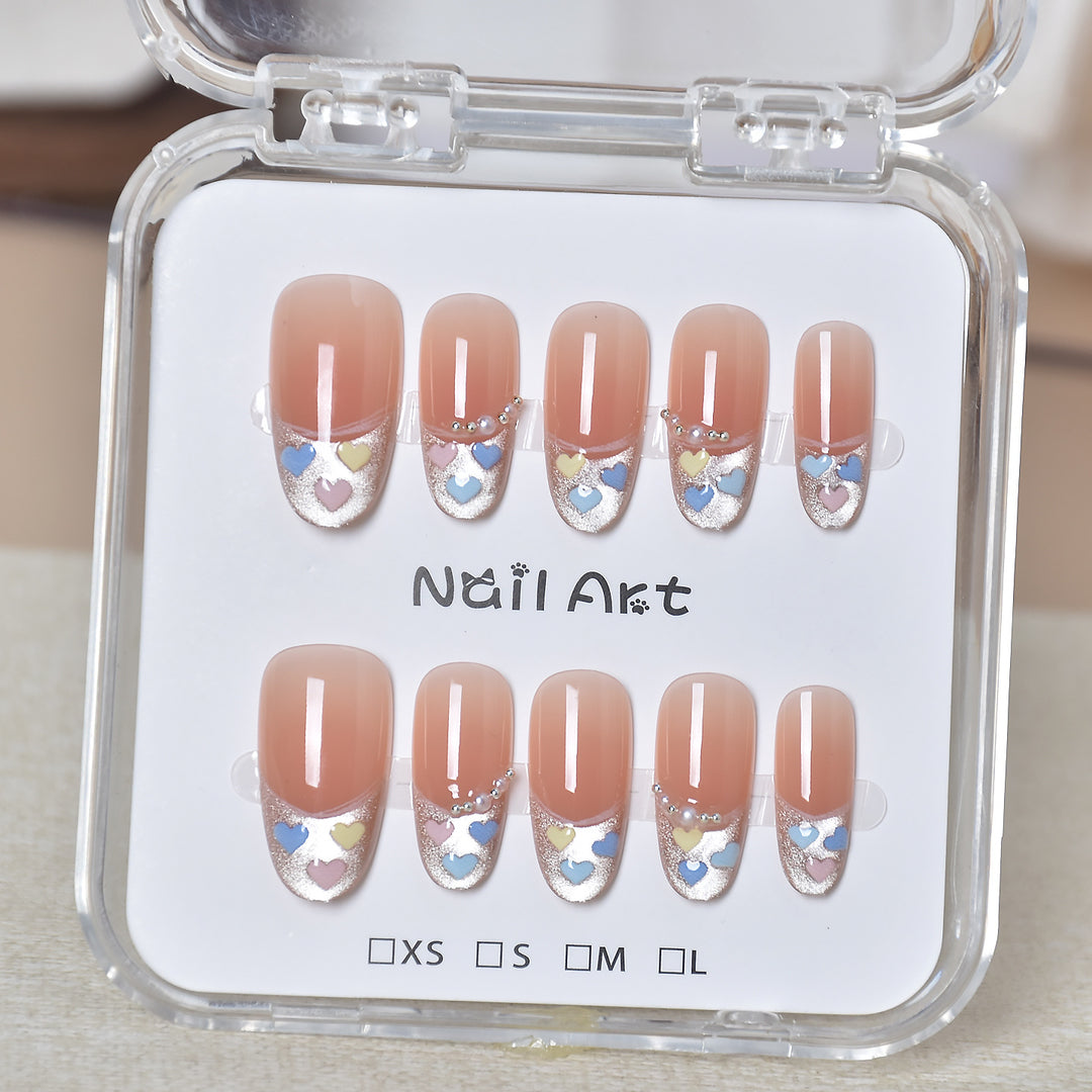 Premium Glamorous Press-On Nail Extensions Kalsten
