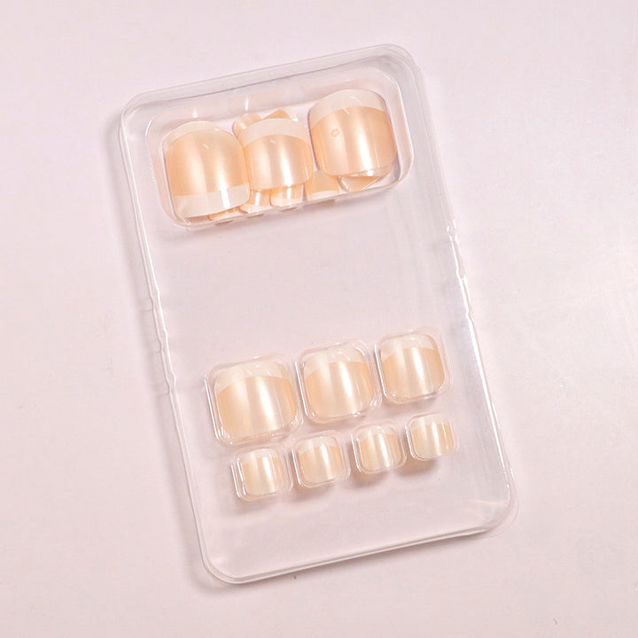 Premium Glossy Press-On Toe Nails Kalsten