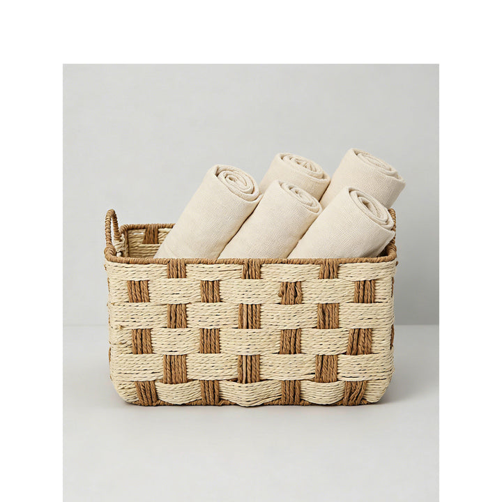 Handcrafted storage basket Kalsten