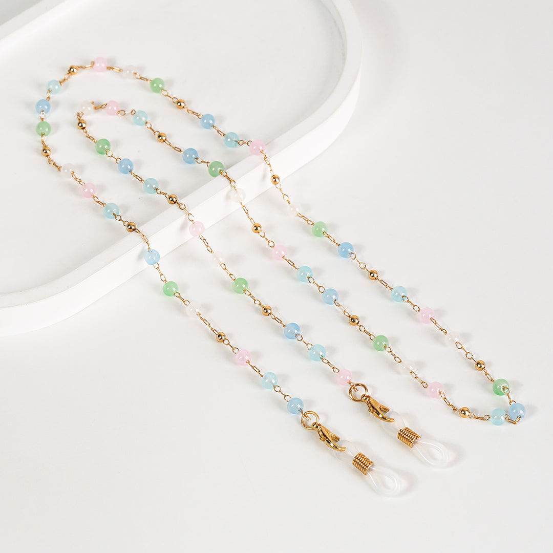 Beaded Eyewear Retainer Chain Kalsten