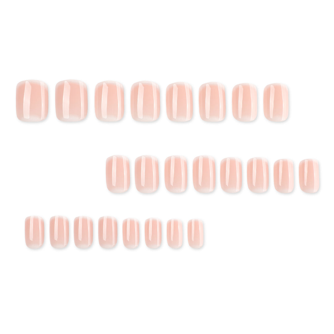 Premium Nail Art in Elegant French-Tip Design Kalsten