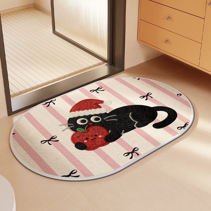 Decorative Bathroom Mat Kalsten