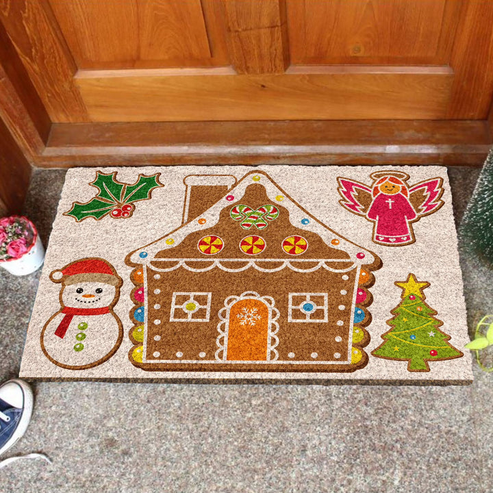 Holiday-Themed Decorative Doormat