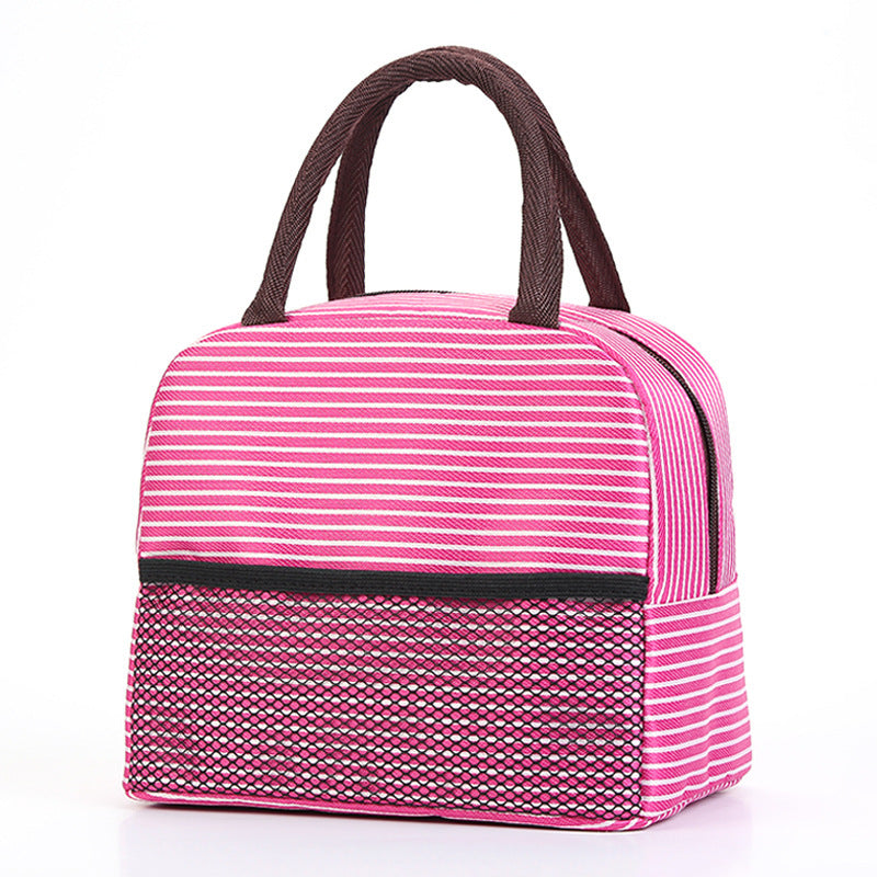 Insulated Striped Lunch Bag Kalsten
