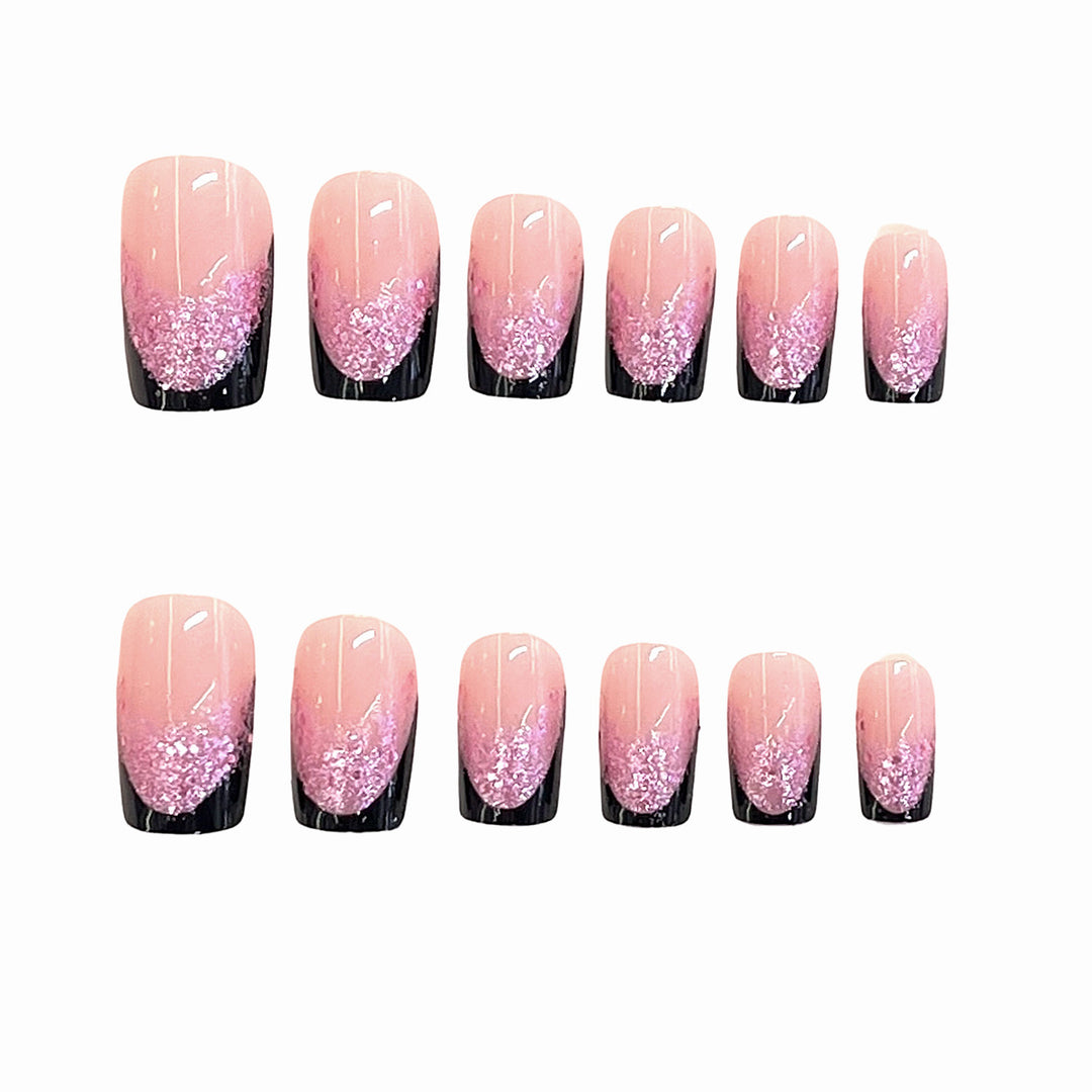 Sparkling Tip Press-On Nail Set Kalsten
