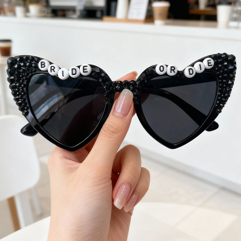 Statement Heart-Frame Sunglasses Kalsten