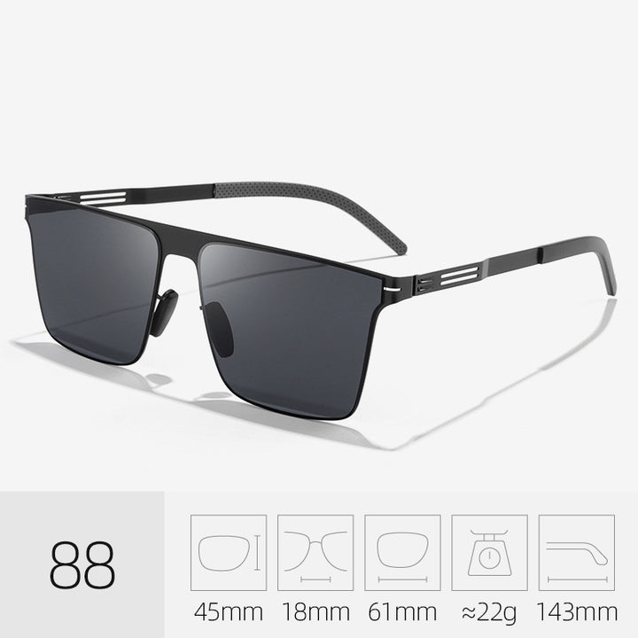 Modern Square Frame Sunglasses Kalsten