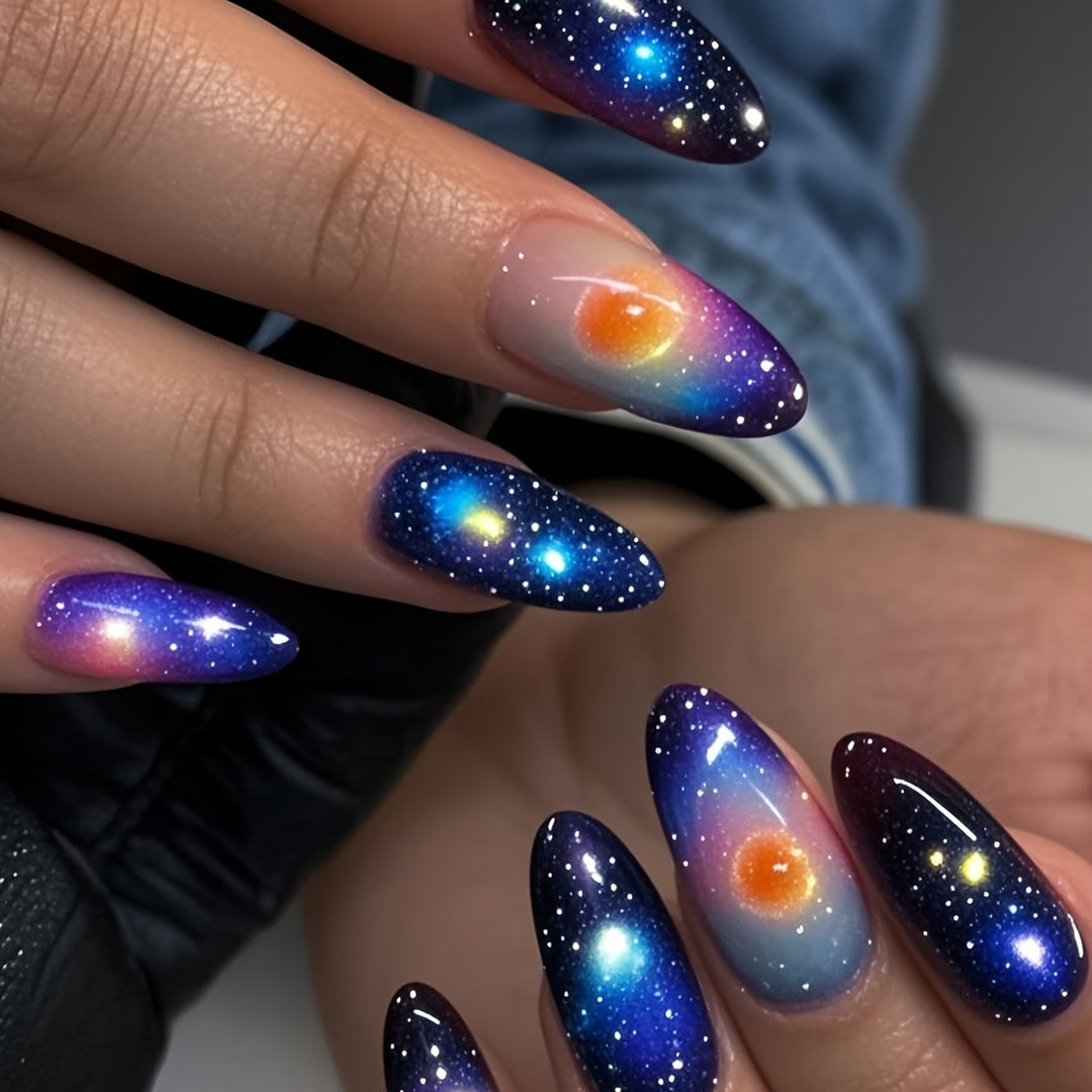 Artificial Nails in Fascinating Galaxy Design Kalsten