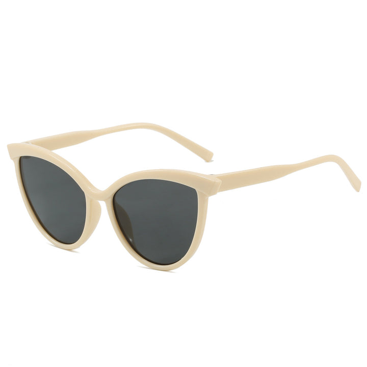 Ladies Elegant Cat-Eye Sunglasses with UV Protection and High-Quality Frame Kalsten
