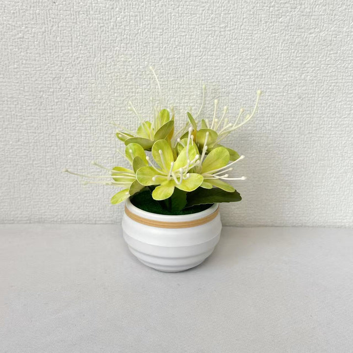 Decorative Potted Floral Arrangement for Home Decor